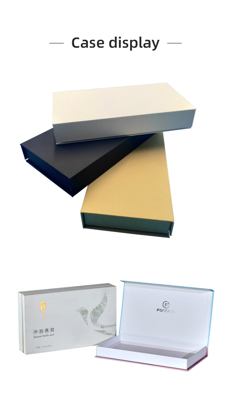 Book-style Box Custom Book Style Rigid Gift Box with Magnetic Closure and EVA Insert