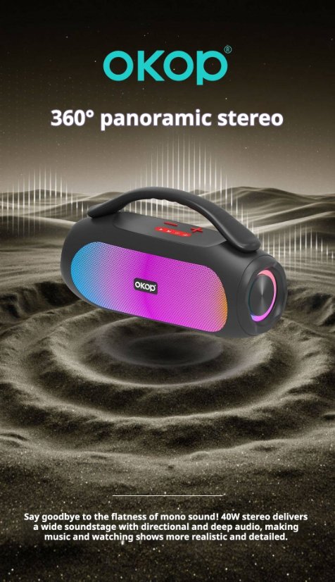 Portable Outdoor Bluetooth Speaker KP-819 Wireless Bluetooth Speaker