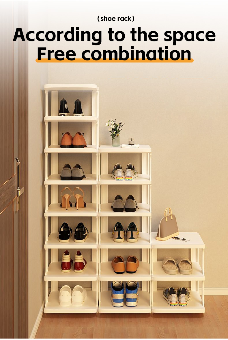 Narrow Shoe Rack Vertical Narrow Shoe Organizer