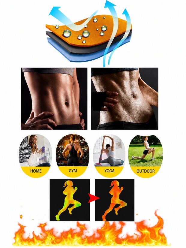suits set Sauna Sweat Suit for Plus Size Women/Men Exercise Weight Loss Gym Fitness Workout
