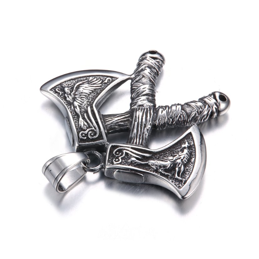 Pendants Nordic Axe Stainless Steel Viking Pendant