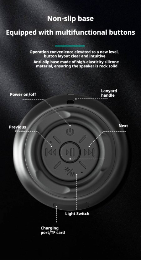 Portable Outdoor Bluetooth Speaker KP-826 Portable wireless bluetooth speaker