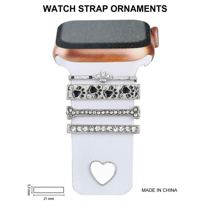 Watch strap decorative ring Rhinestone Decorative Strap Charms for Apple Watch