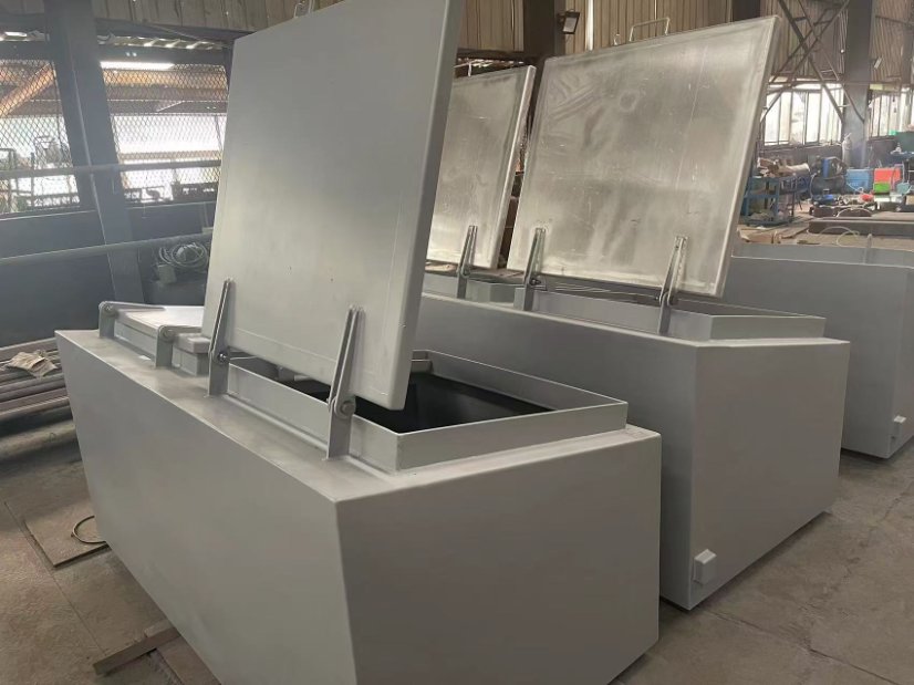 Marine Outfitting Components Custom Marine Manhole Covers, Cargo Tank Hatches, Storage Boxes, Handrails & Ladders