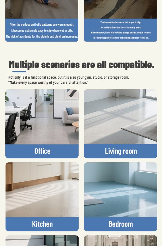 Solvent-free coatings Epoxy Colored-Sand Self-Leveling Flooring