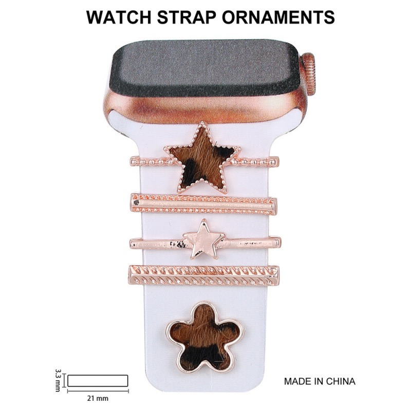 Watch strap decorative ring Rhinestone Decorative Strap Charms for Apple Watch / Samsung / Huawei