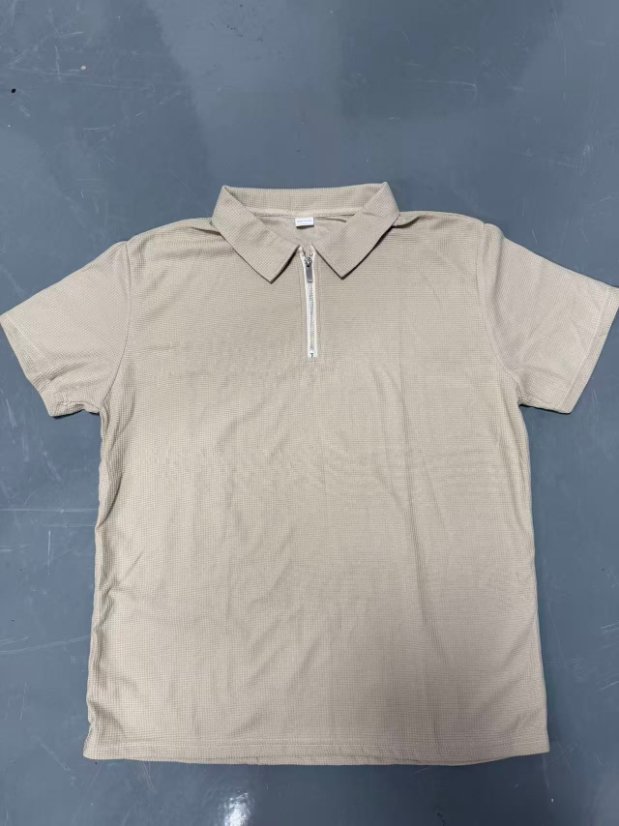 Short-sleeve polo shirt set Waffle-Knit Polo Set