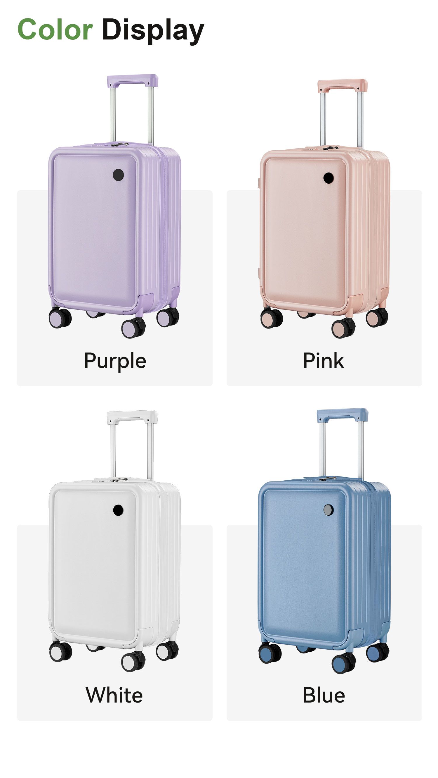 3 Piece Luggage Sets 6037