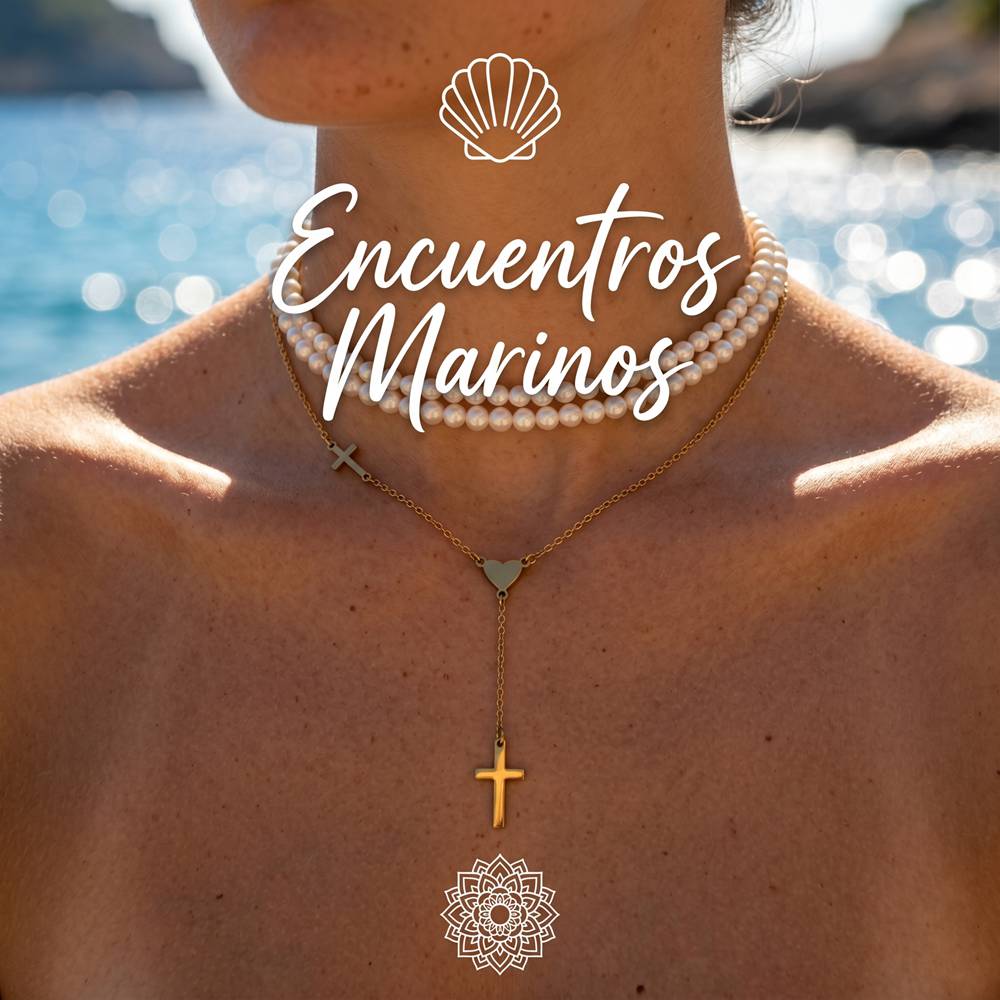 Stainless Steel Necklace Faith & Eternity Lariat Necklace