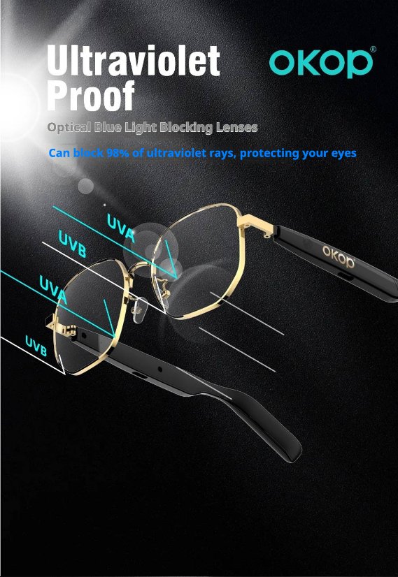 Smart glasses KP-Y103 Smart bluetooth glasses