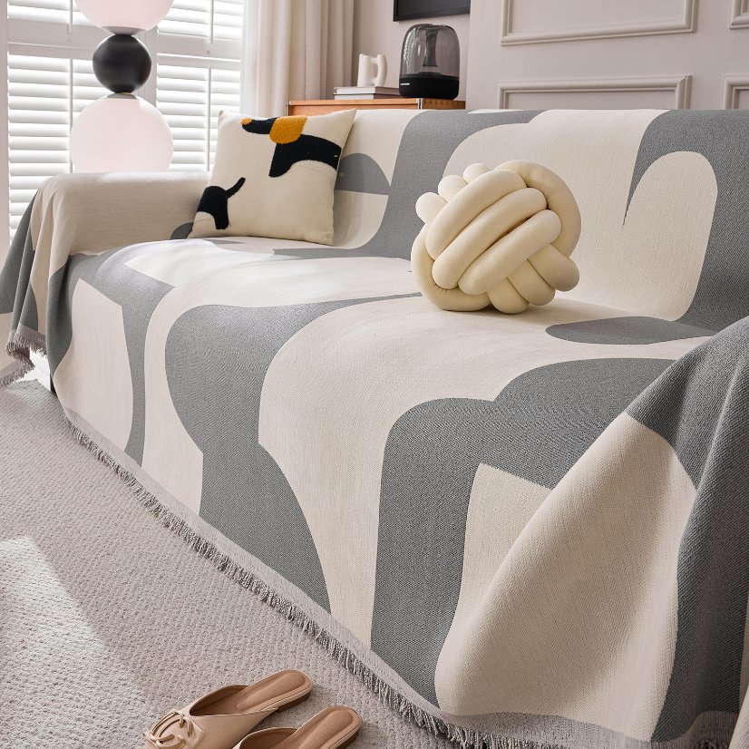 Jacquard sofa throw Mika Sofa Throw