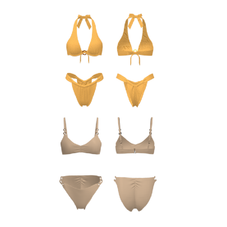 Resort-Style Swimwear Collection Fresh, resort-style swimwear
