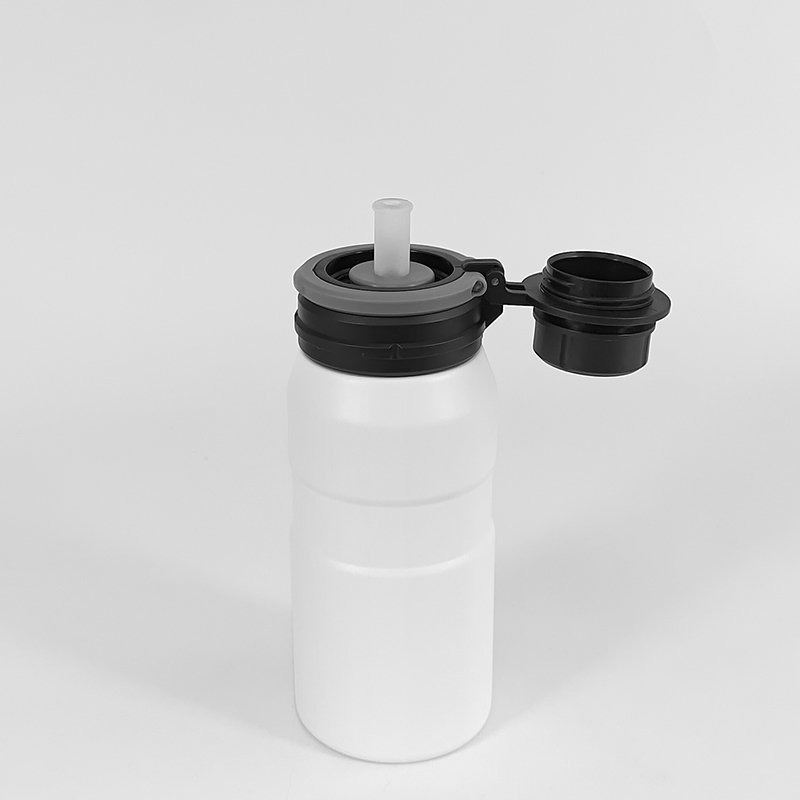 Stainless steel sports water bottle Dual-Spout 304 Stainless Steel Vacuum Water Bottle