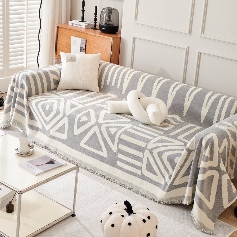Jacquard sofa throw Bohemian Sofa Throw