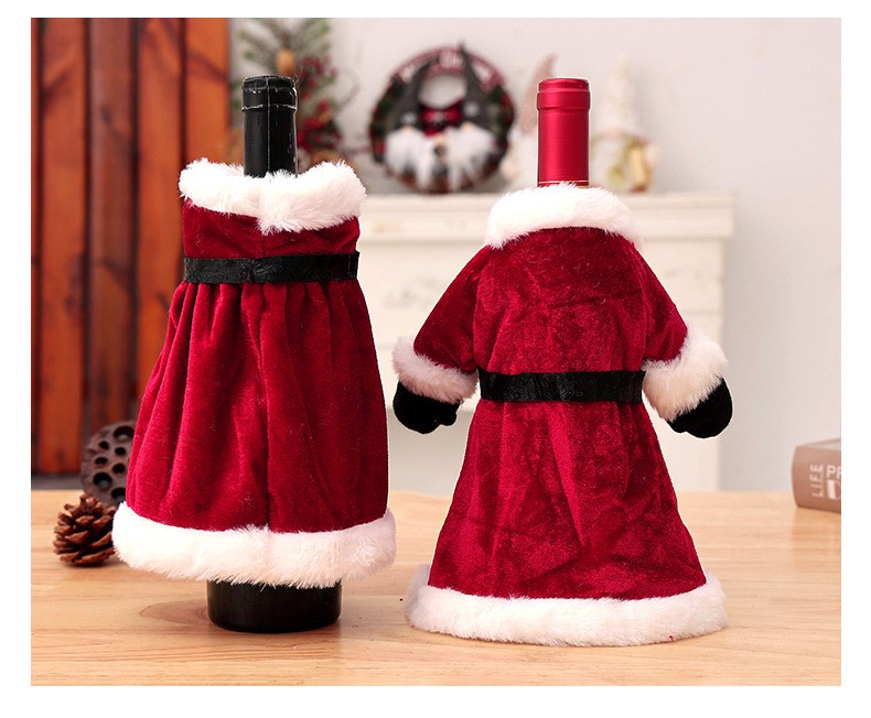 Christmas Wine Bottle Cover Christmas Wine Bottle Covers