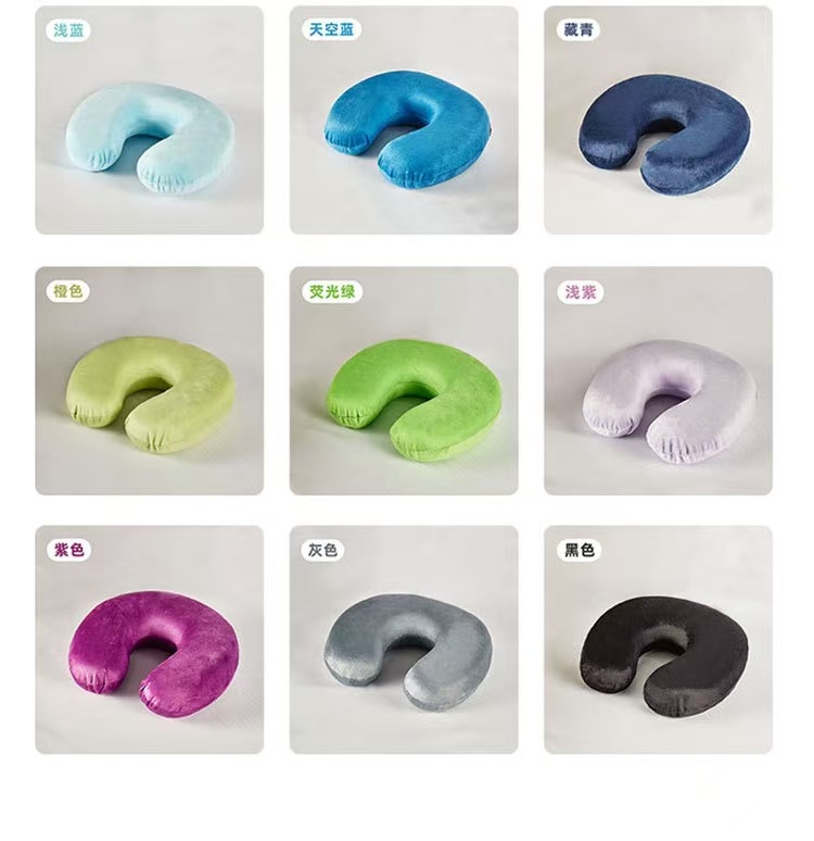 Travel Neck Pillows Slow-Rebound Memory Foam Travel Neck Pillow