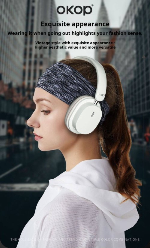 Over-Ear Headphones KP-H105 Wireless Bluetooth Headphones