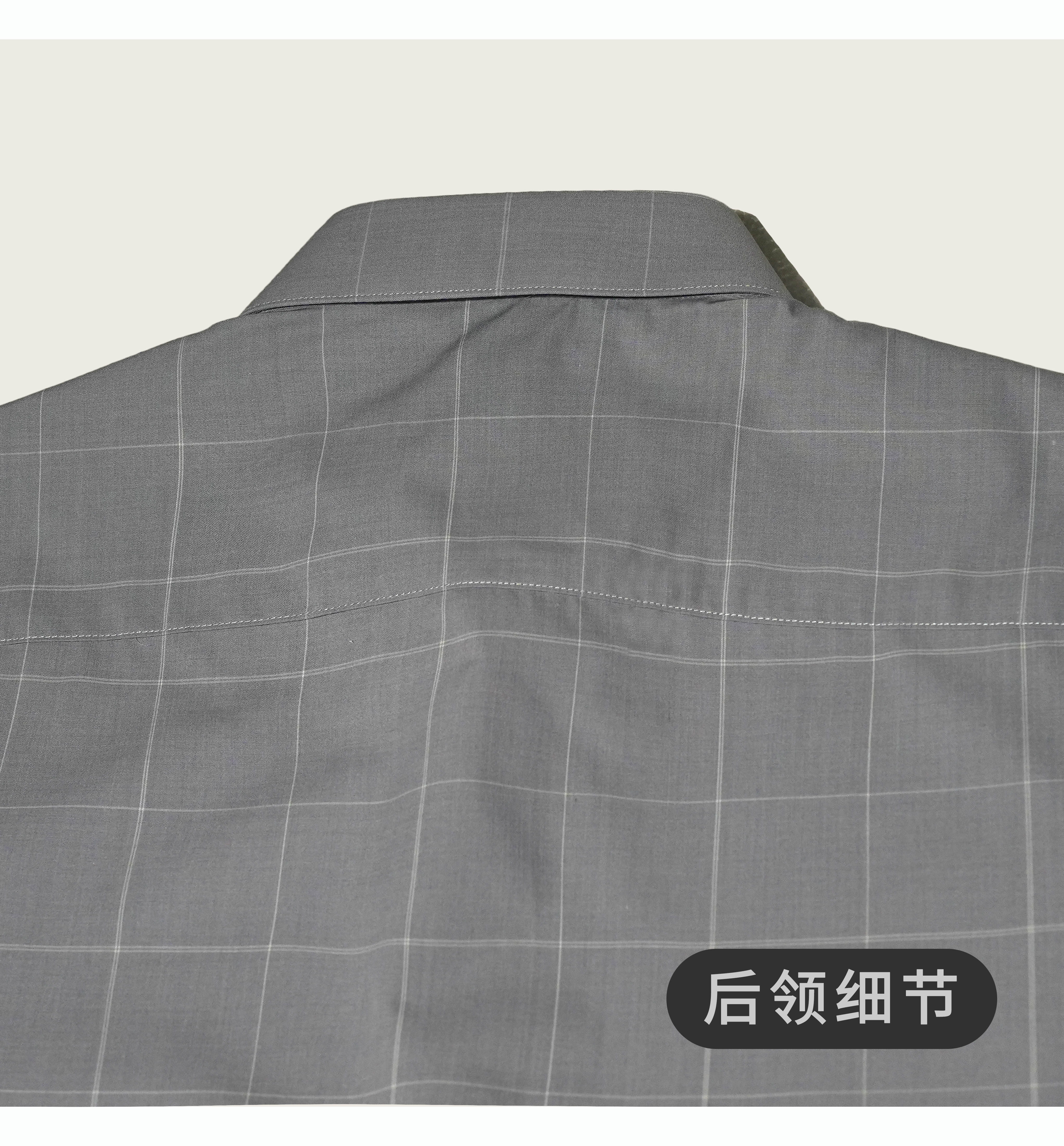Casual Shirts Men's Short-Sleeve Casual Shirt with Large Check Pattern