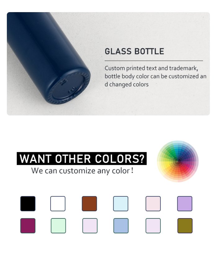 frasco cuentagotas 20ml Press-Type Dropper Bottle – Premium & Customizable Colors