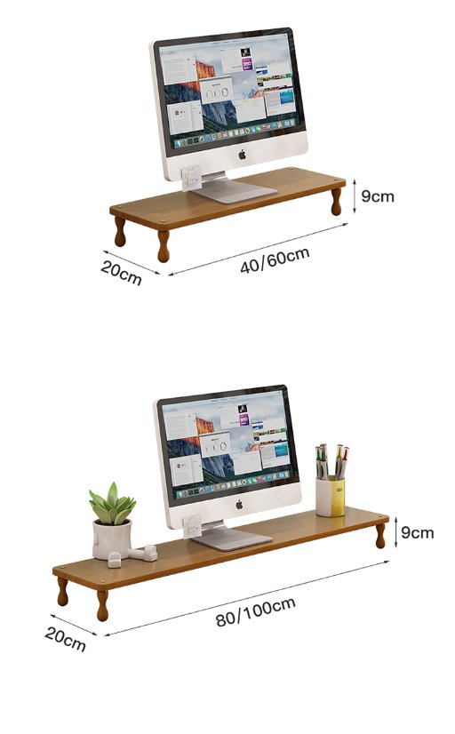 Bamboo Products – Small Furniture Computer Monitor Riser 
