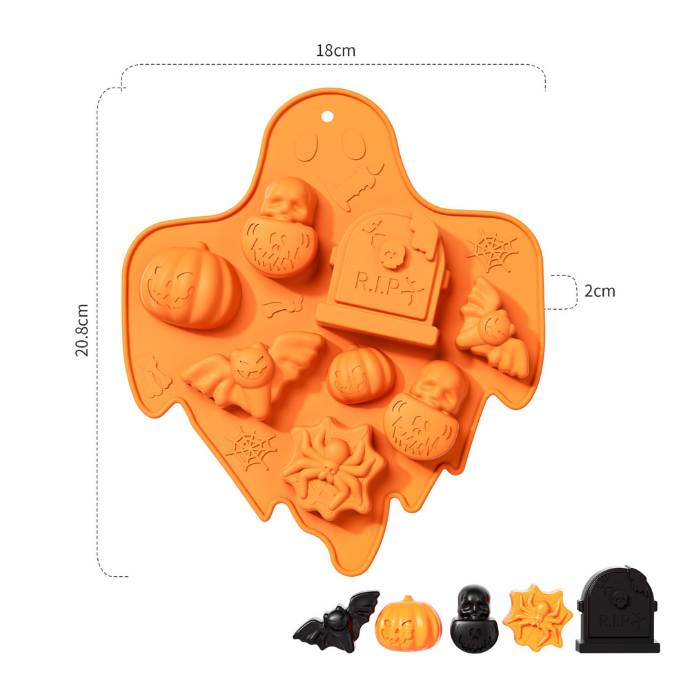 Halloween Festival YH-1283-Ghost Cake Mold