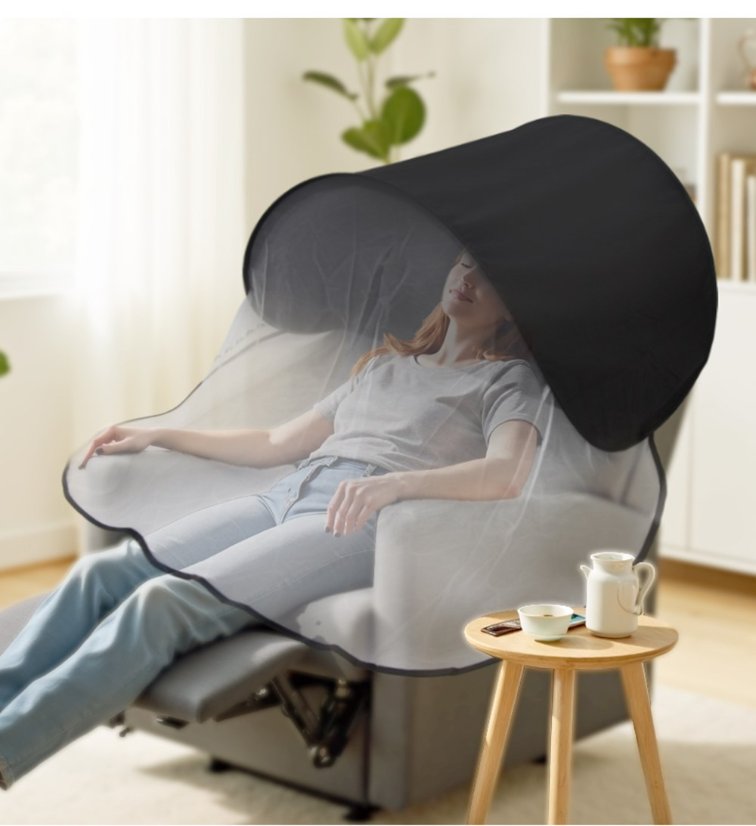 Face mosquito net Upgraded Mosquito Net for Face, Light Blocking, Mosquito Repellency, and Sleep Aid