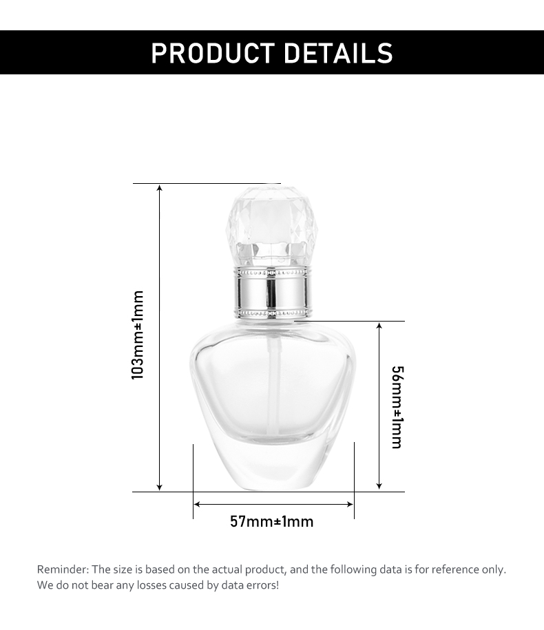 base de maquillaje líquida 30ml Premium Luxury Foundation Bottle