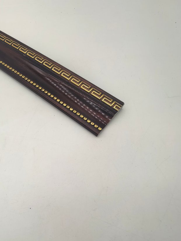 decor line PS Hui Pattern & Beaded Decorative Molding, Vintage Gold Picture Frame Trim