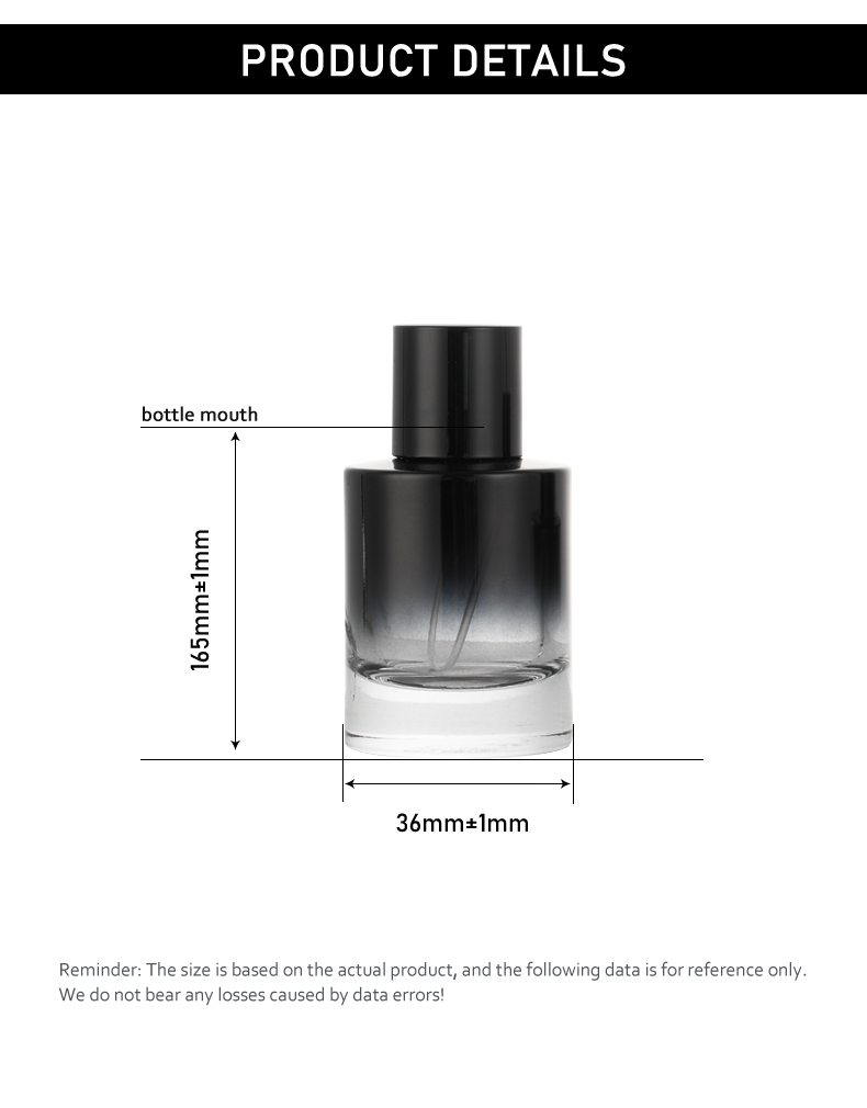 frasco de perfume 30ml / 50ml Premium Perfume Bottle – Refillable Spray Bottle
