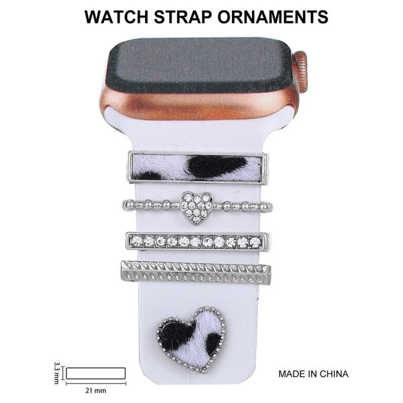 Watch strap decorative ring Rhinestone Decorative Strap Charms for Apple Watch
