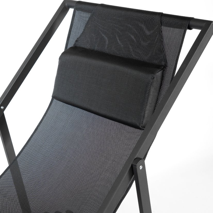 Beach Chair Square Tube Chair with 5 Recline Positions