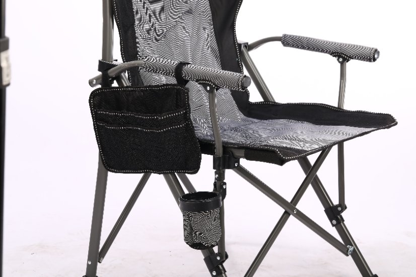 Outdoor utility wagon Horseshoe-Shaped Seat – Black