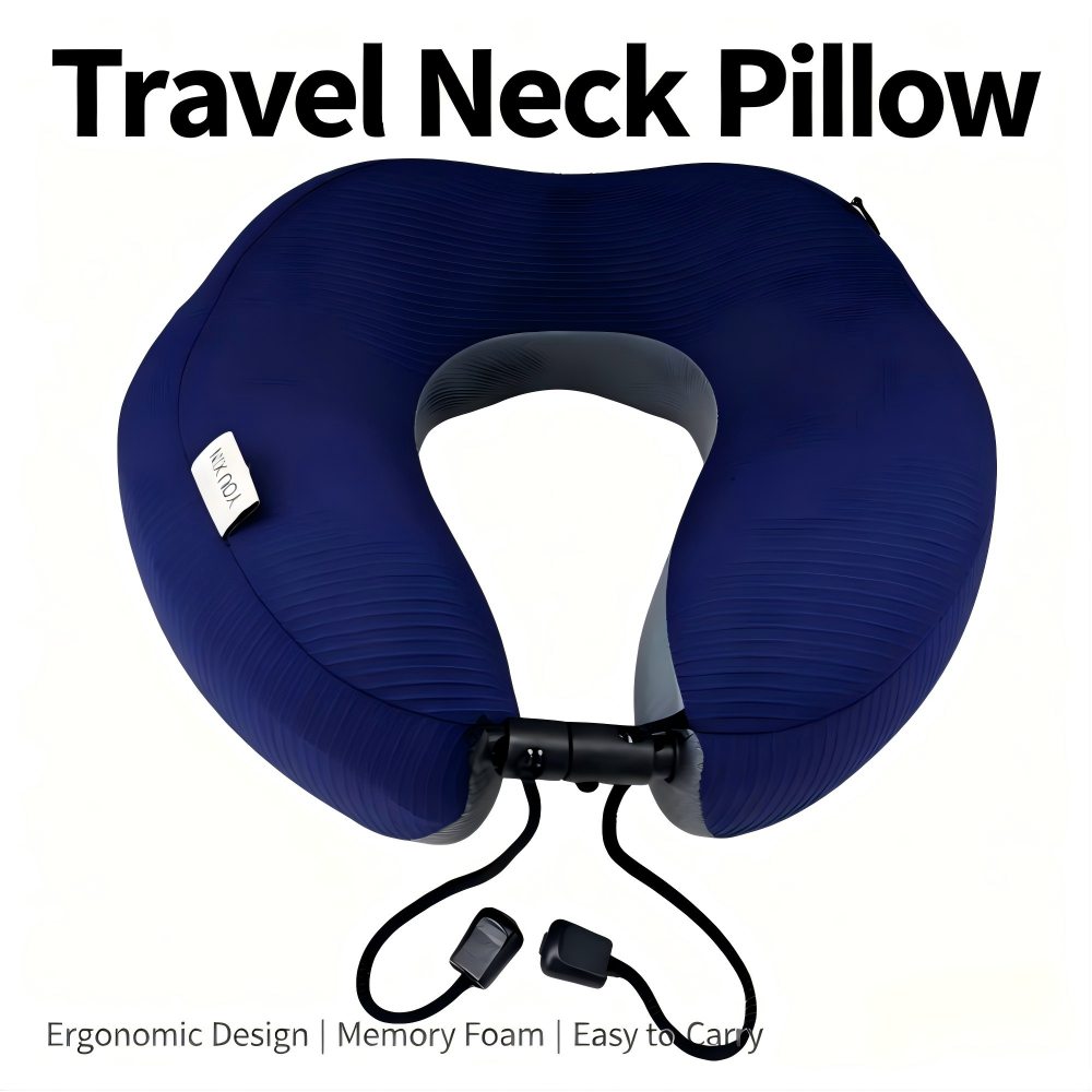 U-shaped pillow Business-Style Memory Foam U-Shaped Pillow
