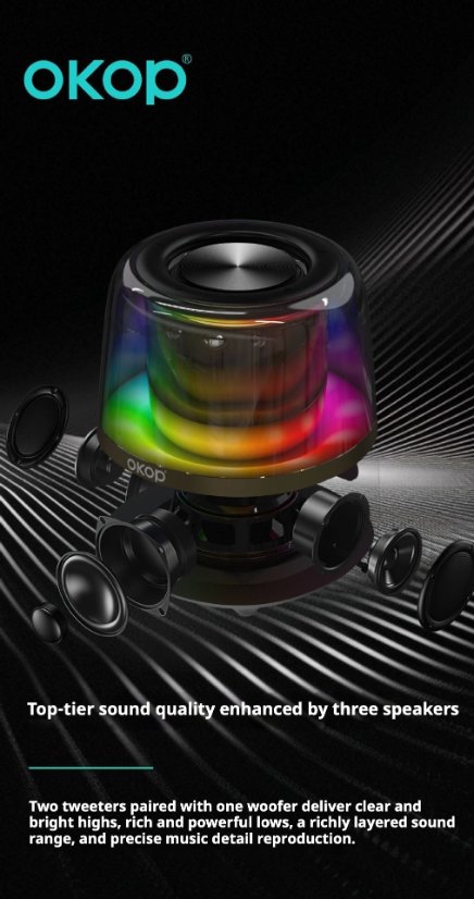 Portable Outdoor Bluetooth Speaker KP-837 Wireless Bluetooth Speaker