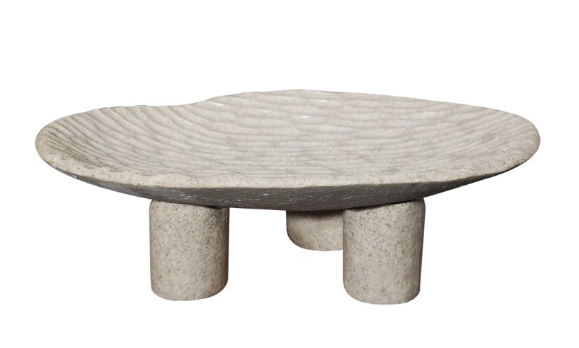 Resin Decorations Resin tray with sandstone texture high-quality sandstone tray natural style tray