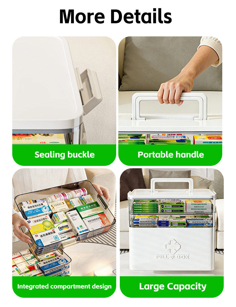 Small PP Storage Box PILL BOX